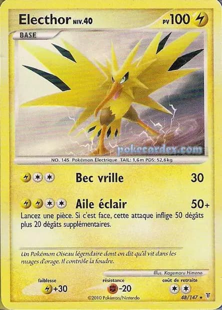 Zapdos — Platinum—Supreme Victors