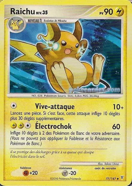 Raichu — Platinum—Supreme Victors
