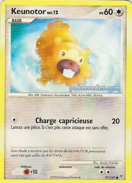 Bidoof — Platinum—Supreme Victors