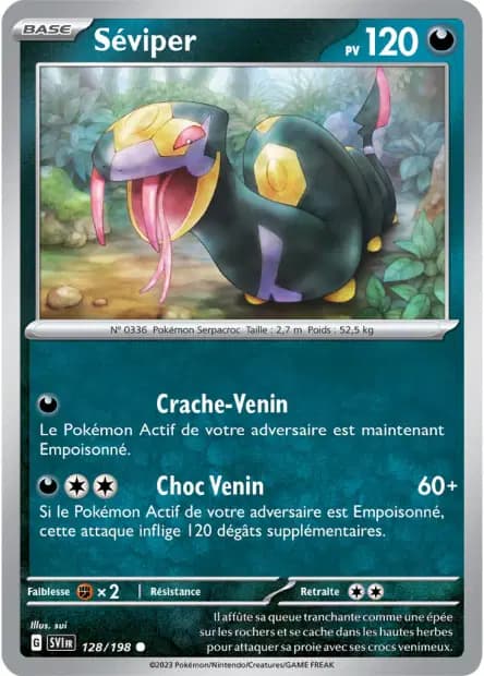 Seviper — Scarlet & Violet