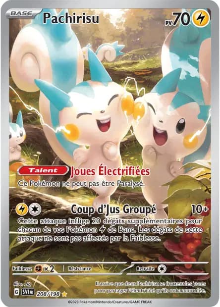 Pachirisu — Scarlet & Violet
