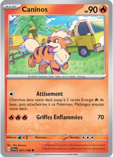Growlithe — Scarlet & Violet