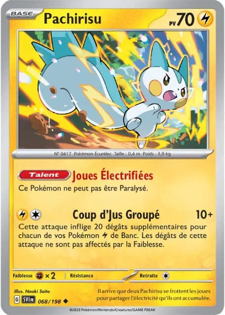Pachirisu — Scarlet & Violet