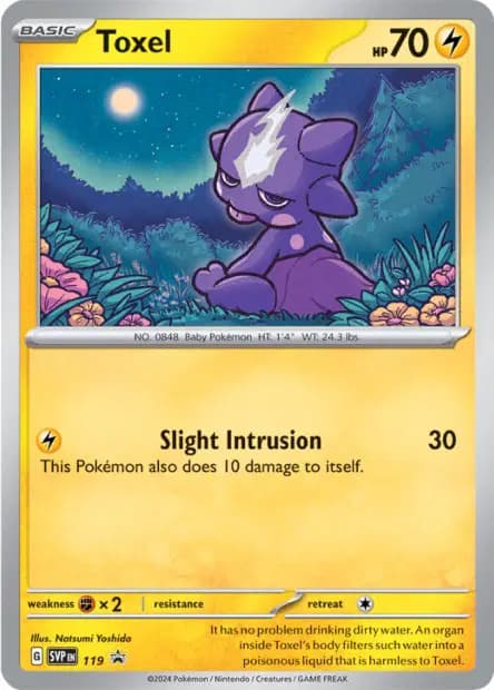 Toxel — Scarlet & Violet Promos