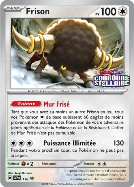 Bouffalant — Scarlet & Violet Promos