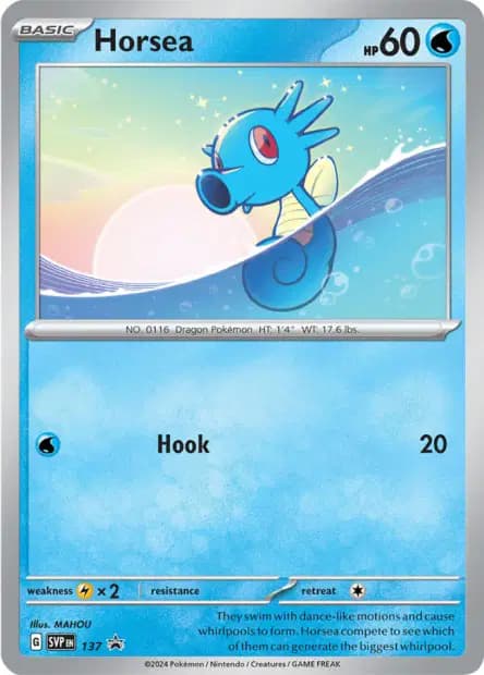 Horsea — Scarlet & Violet Promos