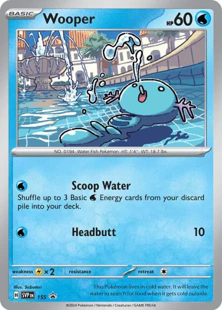 Wooper — Scarlet & Violet Promos