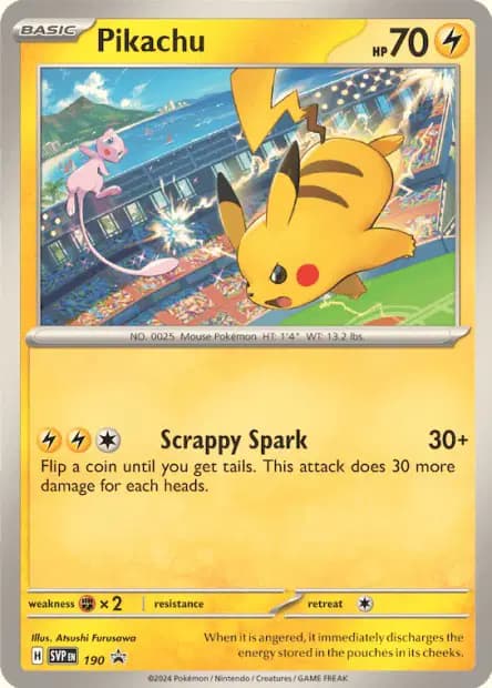 Pikachu — Scarlet & Violet Promos