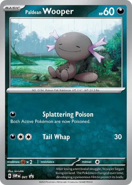 Wooper — Scarlet & Violet Promos