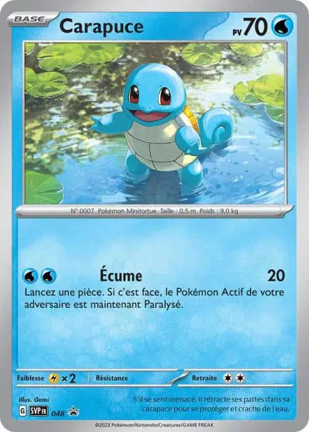 Squirtle — Scarlet & Violet Promos
