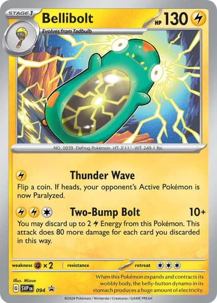 Bellibolt — Scarlet & Violet Promos