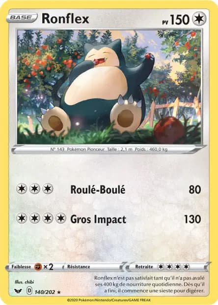 Snorlax — Sword & Shield
