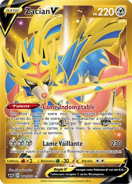 Zacian — Sword & Shield