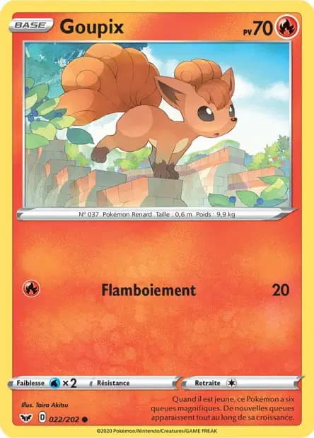 Vulpix — Sword & Shield