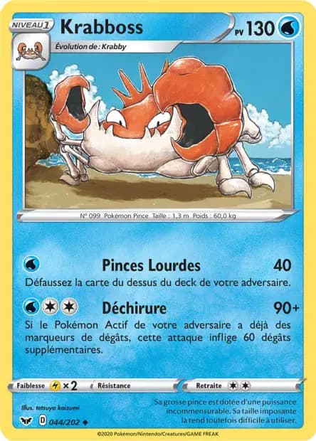 Kingler — Sword & Shield