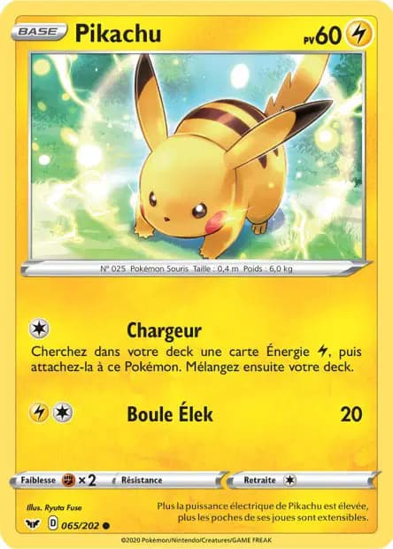 Pikachu — Sword & Shield
