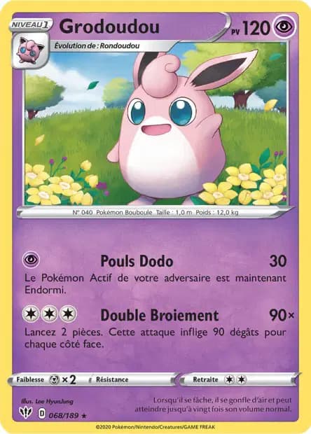 Wigglytuff — Darkness Ablaze