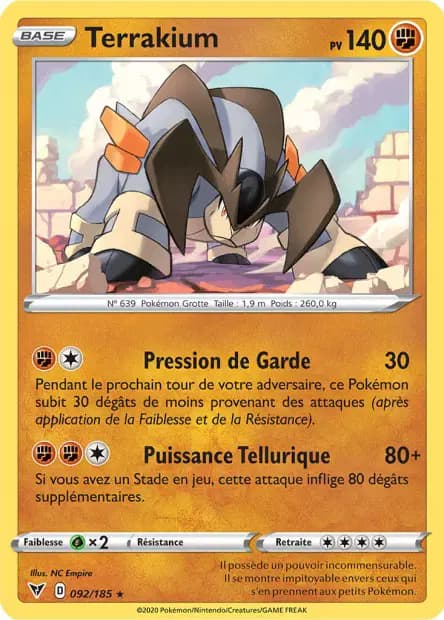 Terrakion — Vivid Voltage