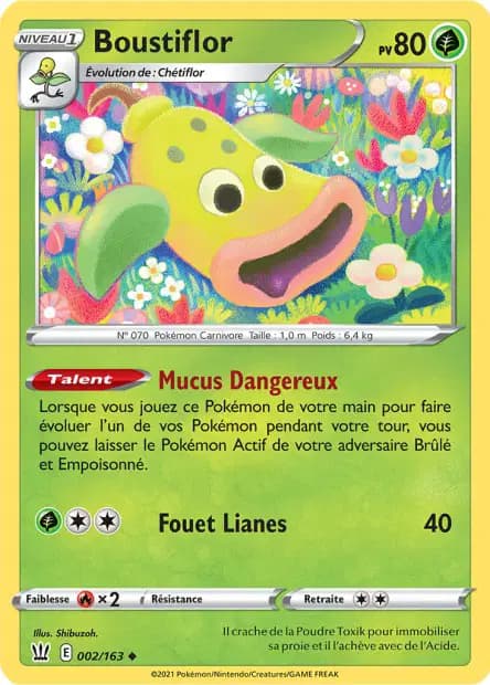 Weepinbell — Battle Styles