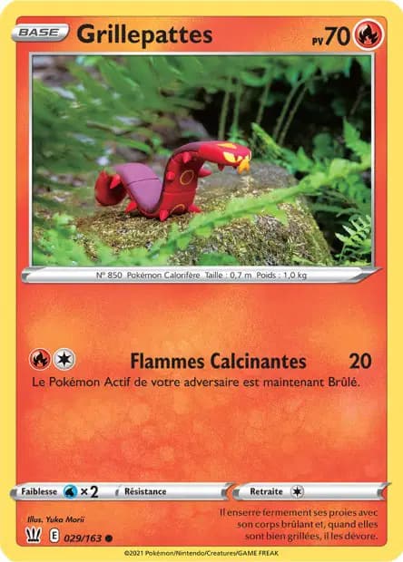 Sizzlipede — Battle Styles