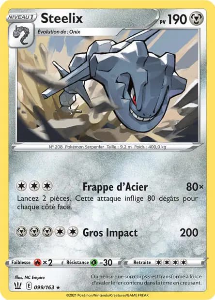 Steelix — Battle Styles