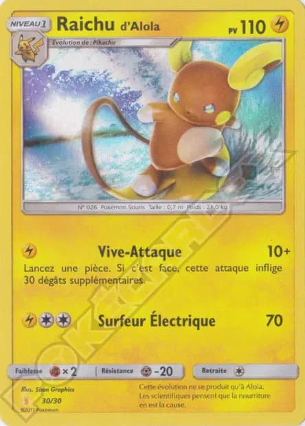 Raichu — SM Trainer Kit (Alolan Raichu)
