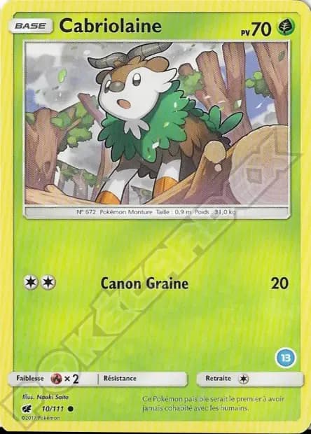 Skiddo — SM Trainer Kit (Alolan Ninetales)