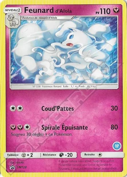 Ninetales — SM Trainer Kit (Alolan Ninetales)