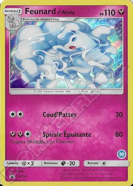 Ninetales — SM Trainer Kit (Alolan Ninetales)