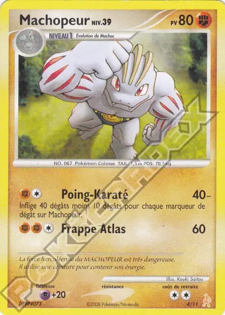 Machoke — DP Trainer Kit (Lucario)