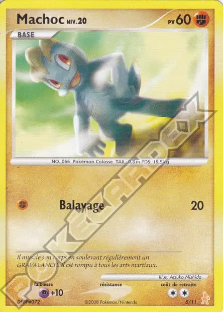 Machop — DP Trainer Kit (Lucario)