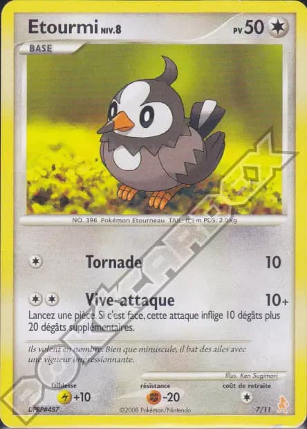 Starly — DP Trainer Kit (Lucario)