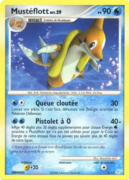 Floatzel — DP Trainer Kit (Manaphy)