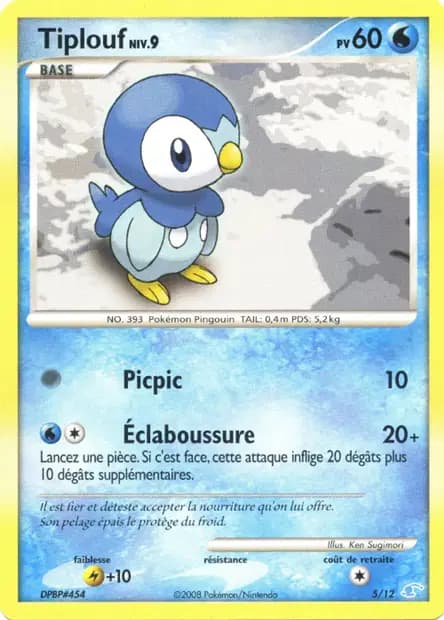 Piplup — DP Trainer Kit (Manaphy)