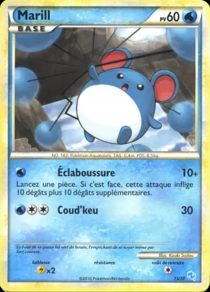 Marill — HS Trainer Kit (Gyarados)