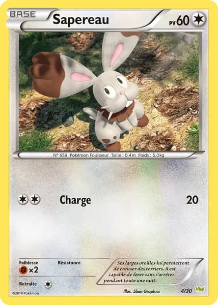 Bunnelby — XY Trainer Kit (Noivern)