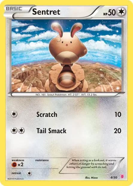 Sentret — XY Trainer Kit (Wigglytuff)