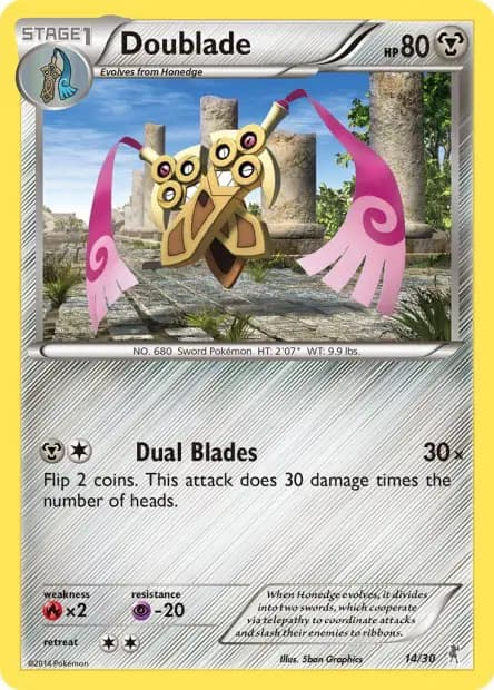Doublade — XY Trainer Kit (Bisharp)