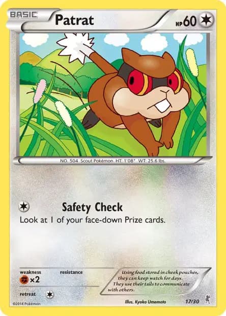 Patrat — XY Trainer Kit (Bisharp)
