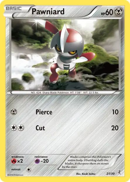 Pawniard — XY Trainer Kit (Bisharp)