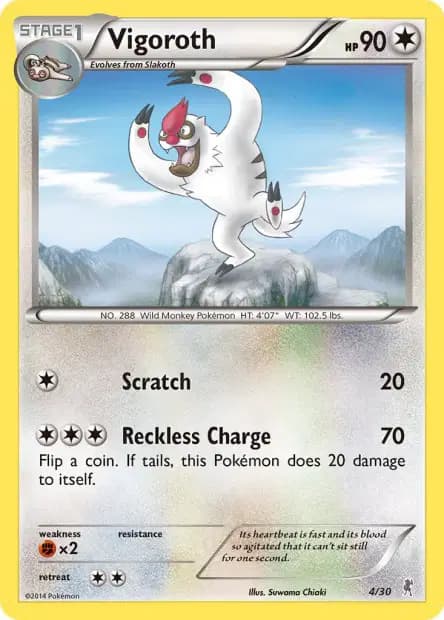 Vigoroth — XY Trainer Kit (Bisharp)