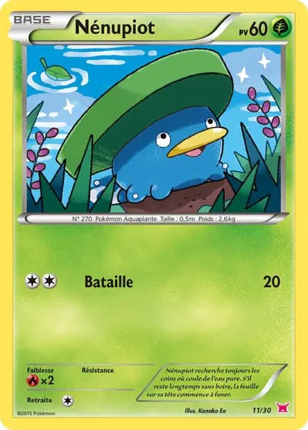Lotad — XY Trainer Kit (Latias)