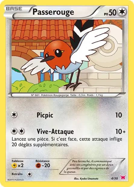 Fletchling — XY Trainer Kit (Latias)