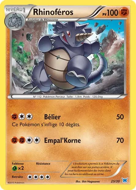 Rhydon — XY Trainer Kit (Latios)