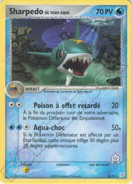 Sharpedo — EX Team Magma vs Team Aqua