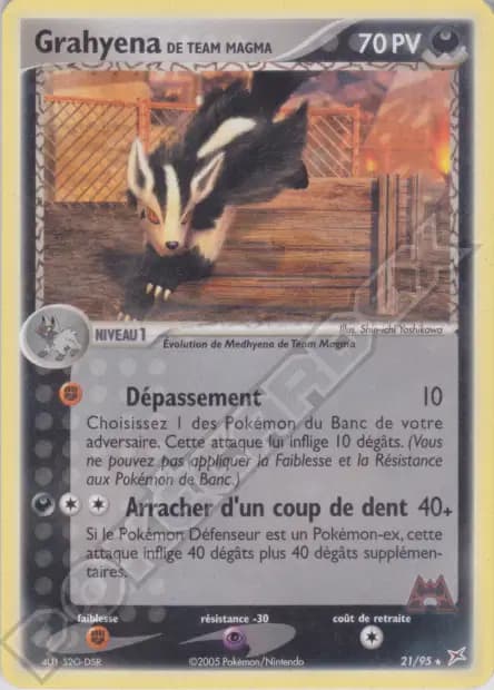 Mightyena — EX Team Magma vs Team Aqua