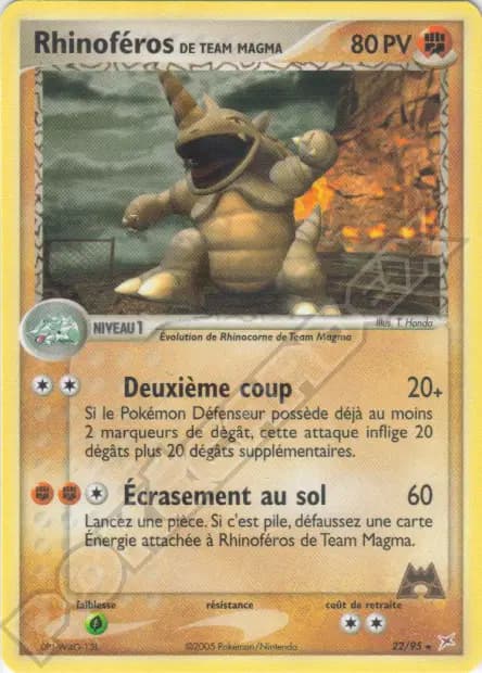 Rhydon — EX Team Magma vs Team Aqua