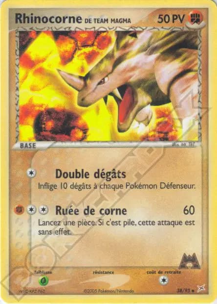 Rhyhorn — EX Team Magma vs Team Aqua