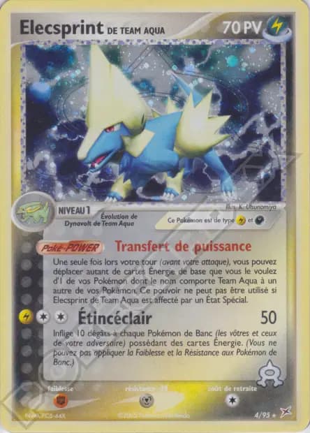 Manectric — EX Team Magma vs Team Aqua