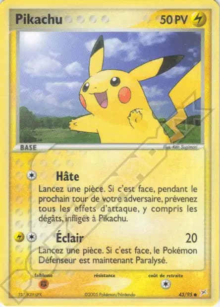 Pikachu — EX Team Magma vs Team Aqua